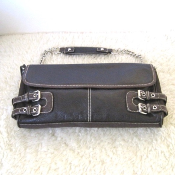 Franco Sarto Small Faux Leather Shoulder Bag - Picture 1 of 13